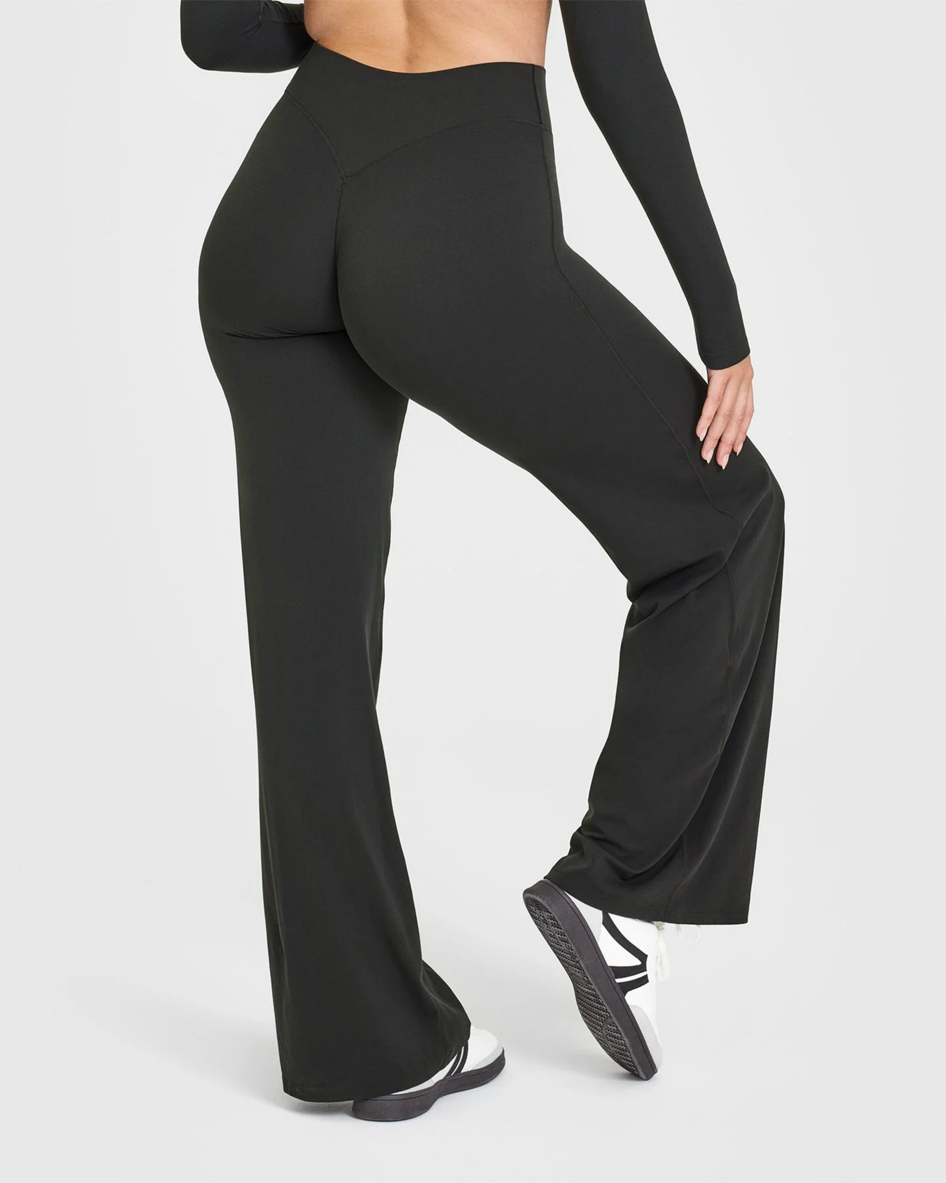 Tara | High-Waist Flared Sport Legging - Fashion Lab