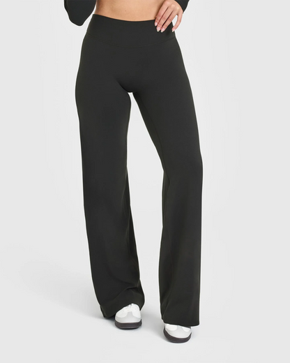 Tara | High-Waist Flared Sport Legging - Fashion Lab