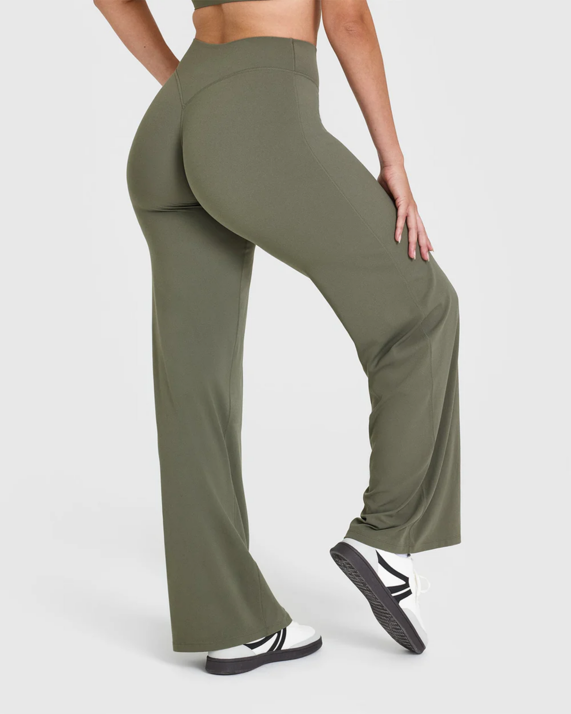 Tara | High-Waist Flared Sport Legging - Fashion Lab