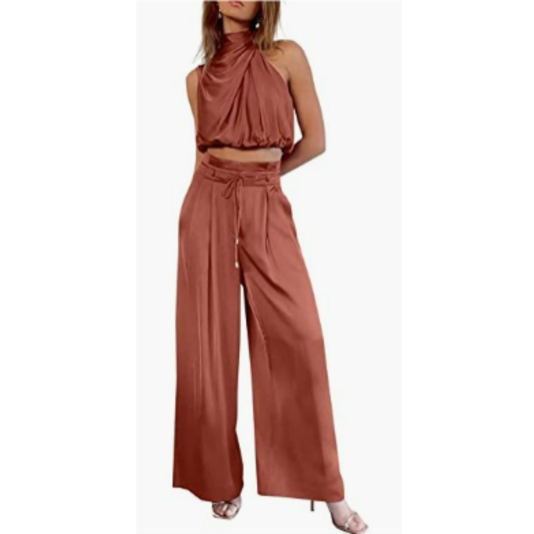 Amelie | Satijnen Set - Fashion Lab