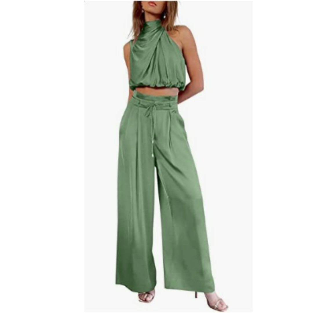 Amelie | Satijnen Set - Fashion Lab