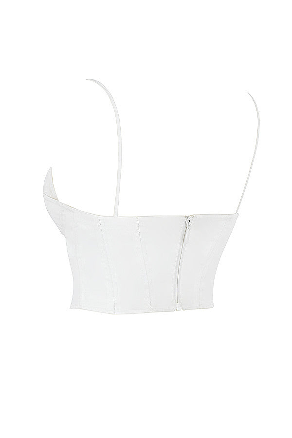 Shannon | Korset Top met Ruches - Fashion Lab
