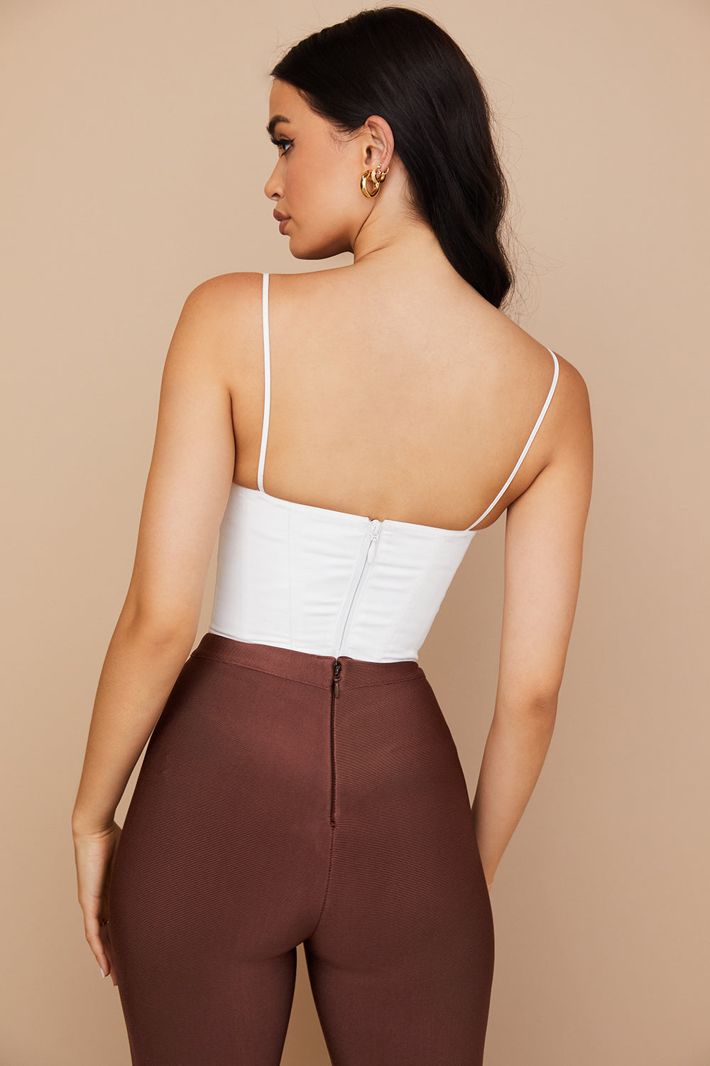 Shannon | Korset Top met Ruches - Fashion Lab