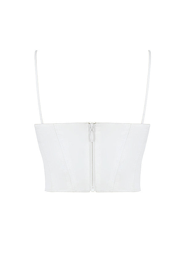 Shannon | Korset Top met Ruches - Fashion Lab