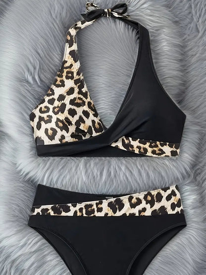 Roselyn | Tweekleurige Bikini Set - Fashion Lab