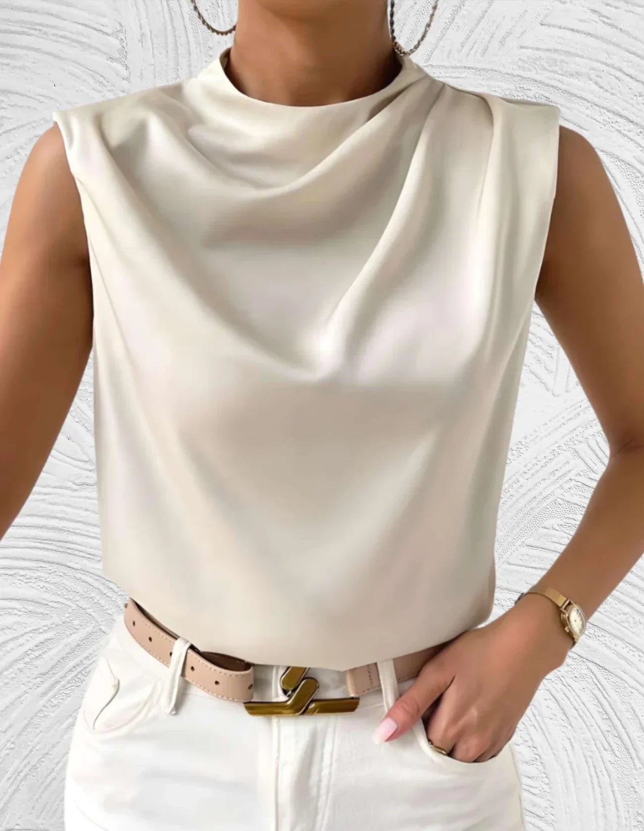 Abigail | Elegante Muuwloze Blouse - Fashion Lab