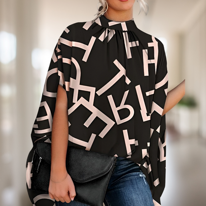Alana | Elegant Vormgegeven Blouse Met Flair Voor Stijlbewuste Vrouwen - Fashion Lab