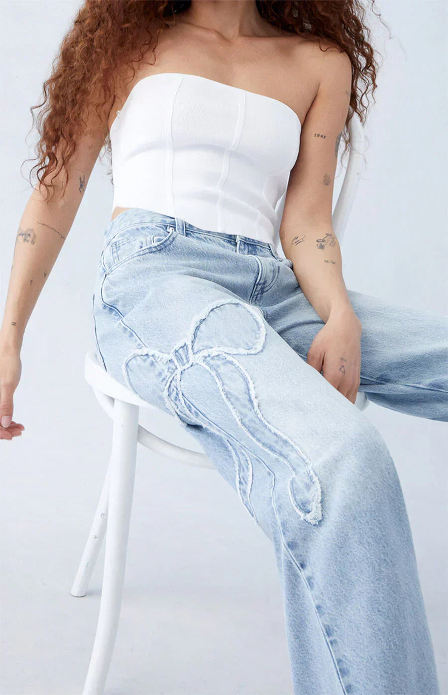 Althea | De Baggy Jeans met Strik - Fashion Lab