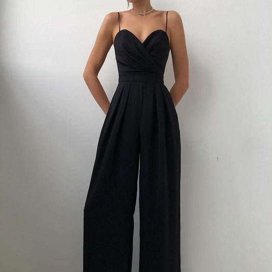 Bethy | Elegante Spaghettiband Jumpsuit - Fashion Lab