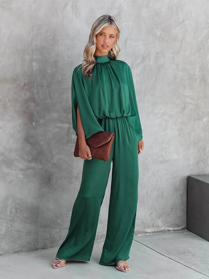 Nathalie | Elegante Jumpsuit met Wijde Mouwen - Fashion Lab