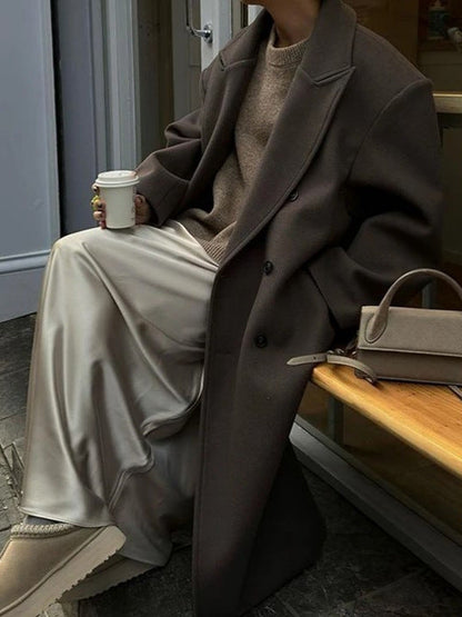 Ayesha | Oversized mantel jas - Fashion Lab