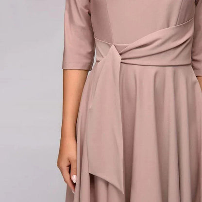 Eveline | Elegante Midi Jurk - Fashion Lab