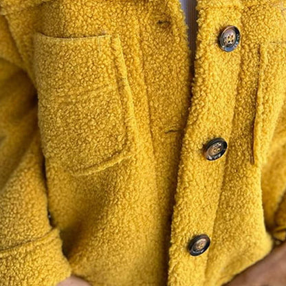 Bellamy | Korte Warme Bouclé Jas - Fashion Lab