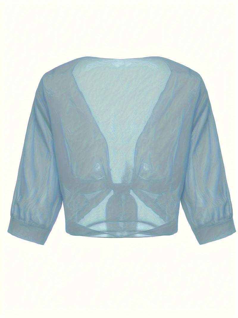 Blair | Open Blouse Voor De Lente - Fashion Lab