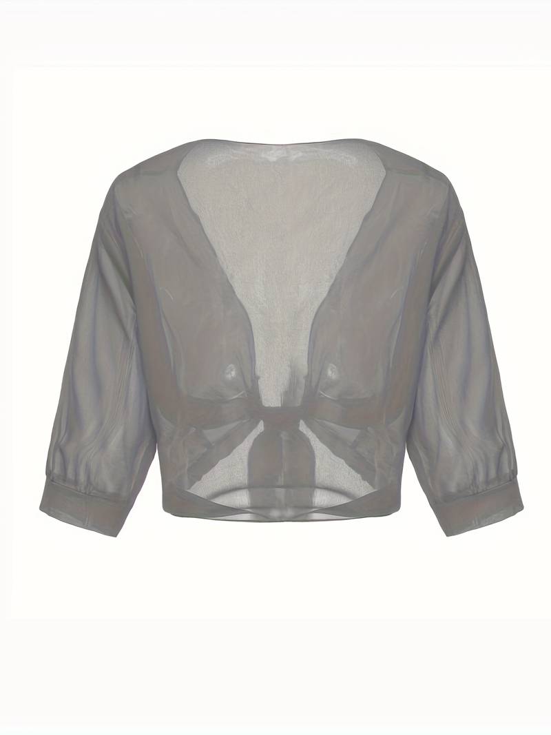Blair | Open Blouse Voor De Lente - Fashion Lab