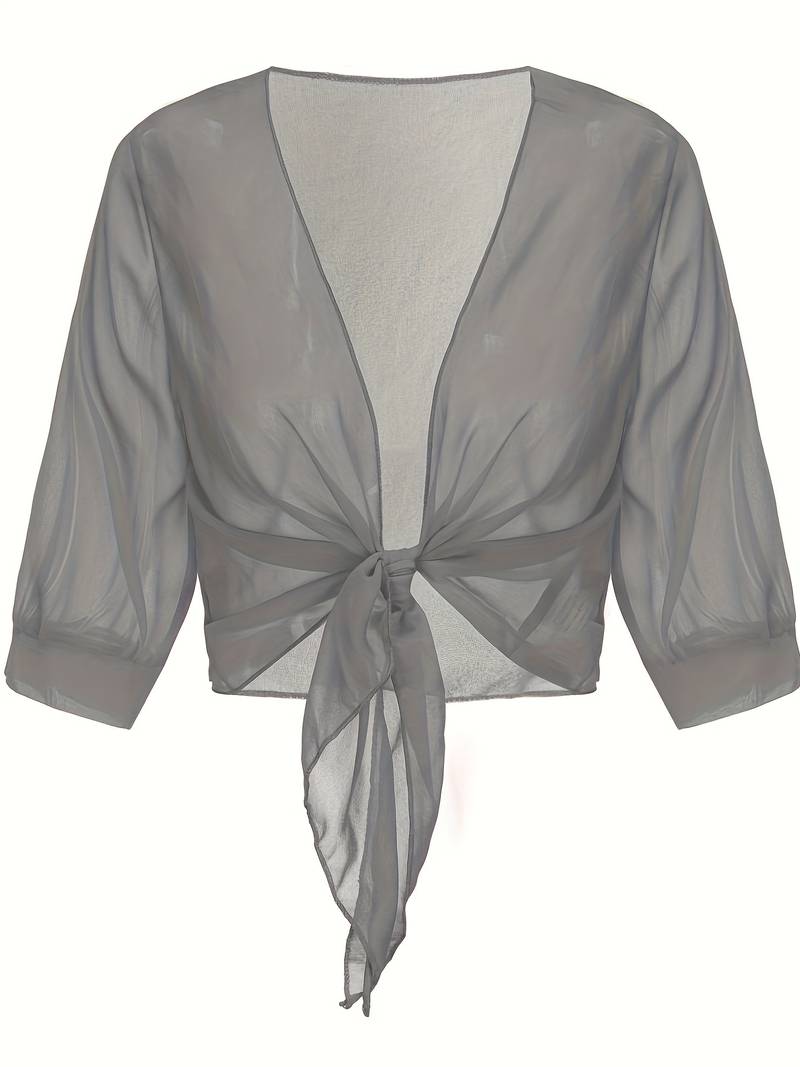 Blair | Open Blouse Voor De Lente - Fashion Lab