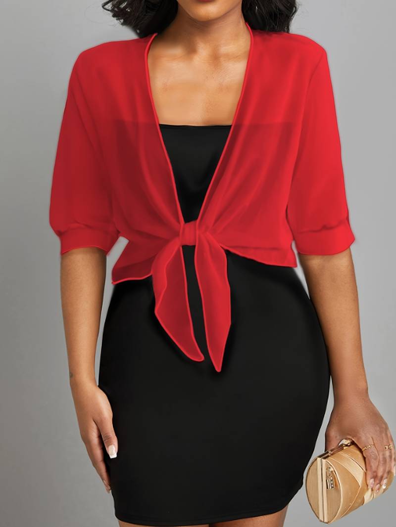 Blair | Open Blouse Voor De Lente - Fashion Lab