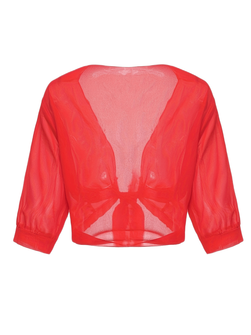 Blair | Open Blouse Voor De Lente - Fashion Lab