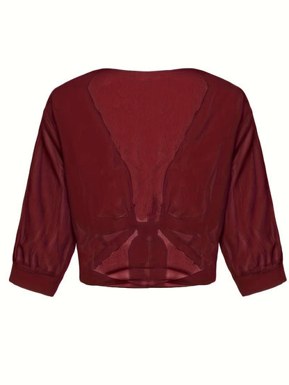Blair | Open Blouse Voor De Lente - Fashion Lab