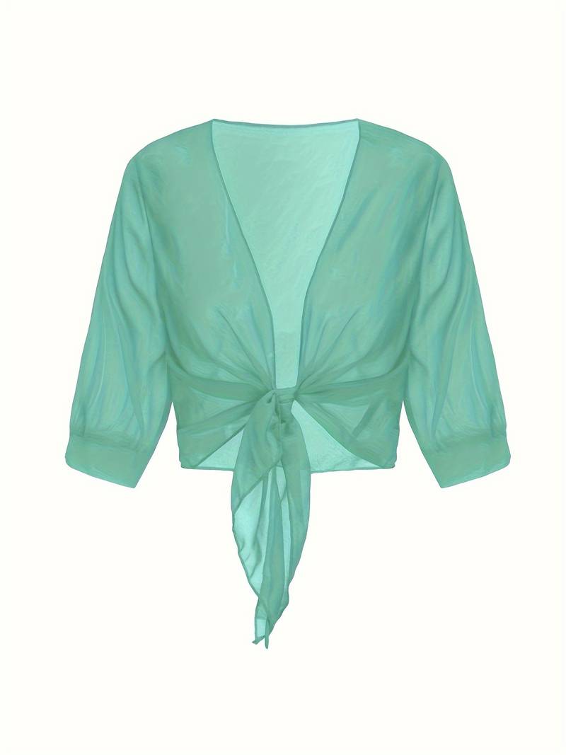 Blair | Open Blouse Voor De Lente - Fashion Lab