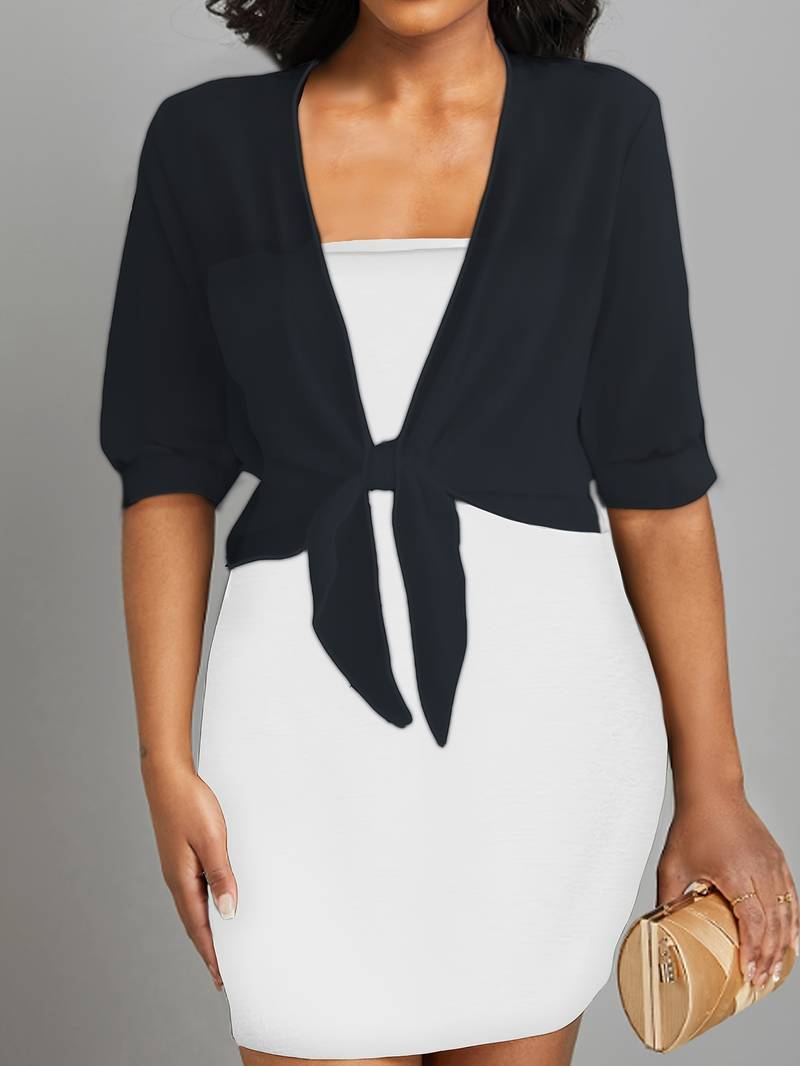 Blair | Open Blouse Voor De Lente - Fashion Lab