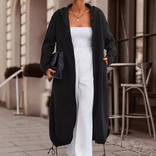 vest voor dames – Brianna | Stijlvol Damesvest Met Hoodie