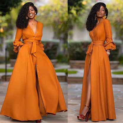 Cassy | Lange zomer jurk voor dames - Fashion Lab
