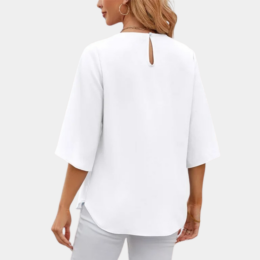 Remy | Elegante Splitmouw Blouse - Fashion Lab