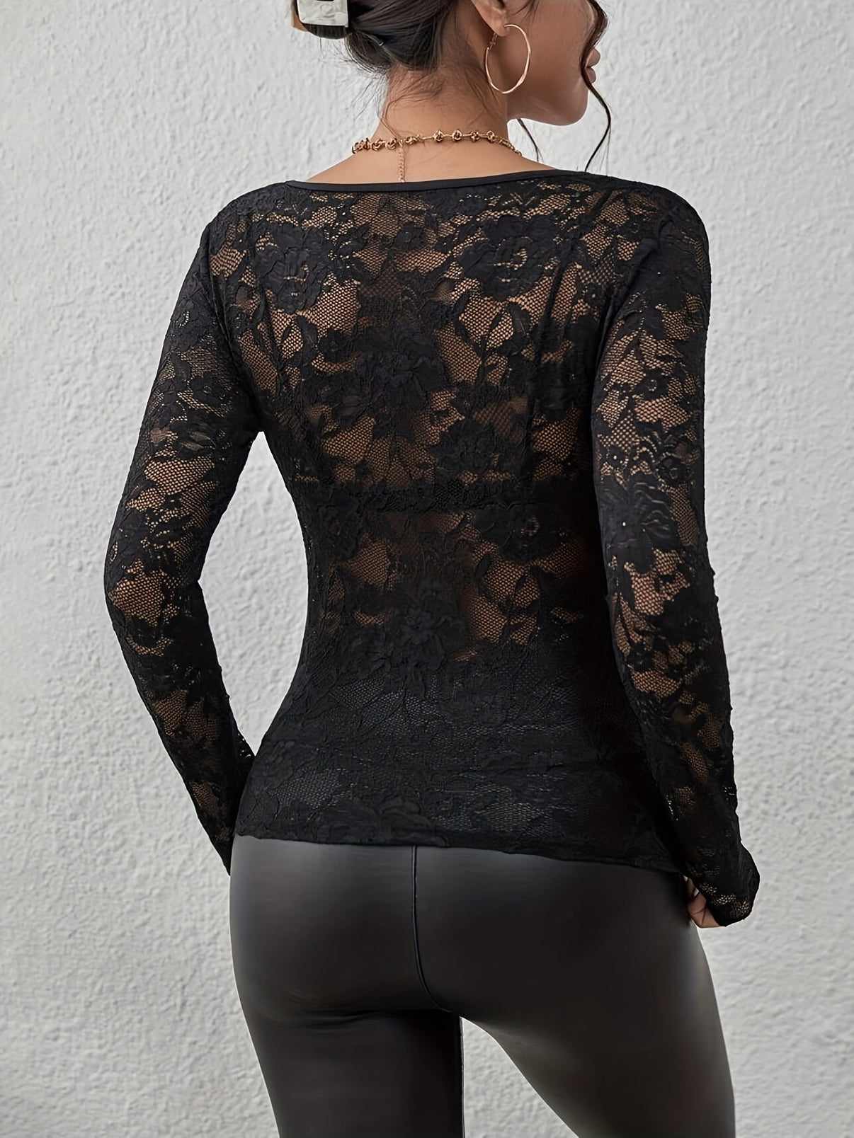Cypher | Kanten Blouse voor Vrouwen - Fashion Lab