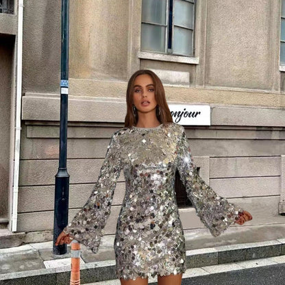 Jacoba | Glamoureuze Paillettenjurk - Fashion Lab