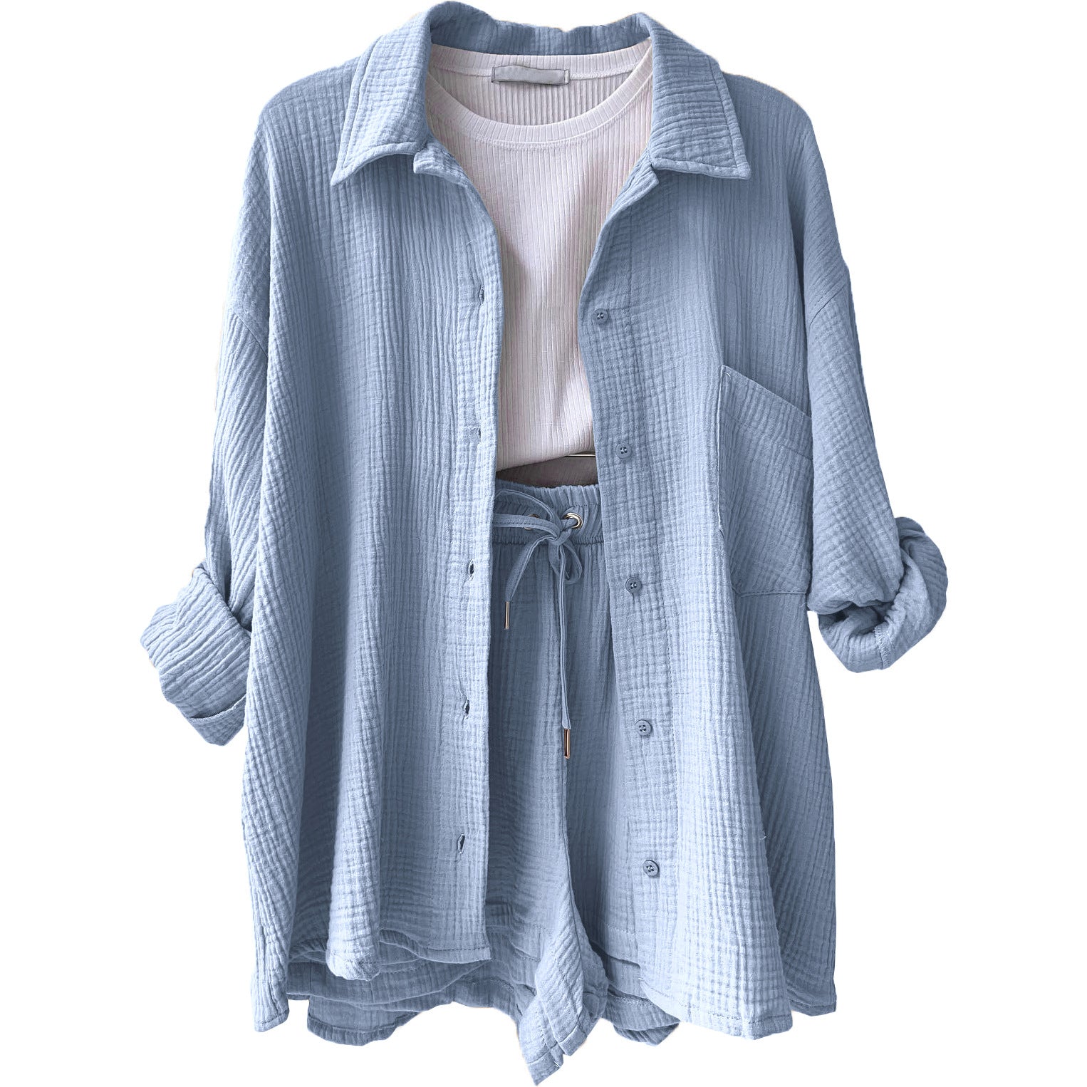 set voor dames – Delphine | Katoenen Pak Dames