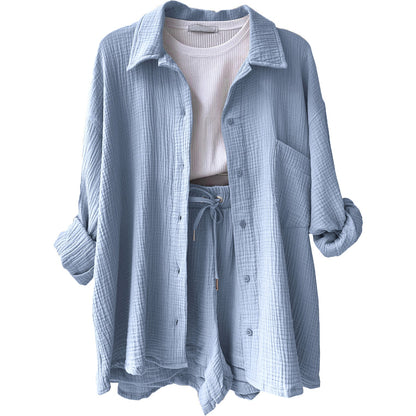 set voor dames – Delphine | Katoenen Pak Dames
