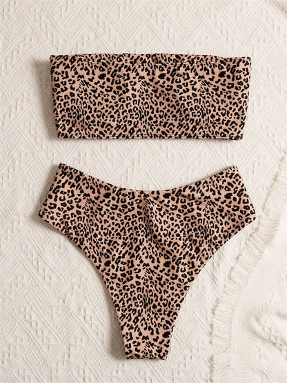 Avayah | Trendy Bandeau Bikini Set - Fashion Lab