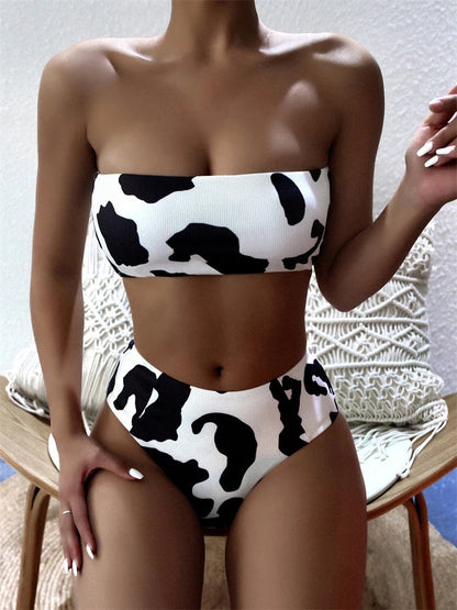 Avayah | Trendy Bandeau Bikini Set - Fashion Lab