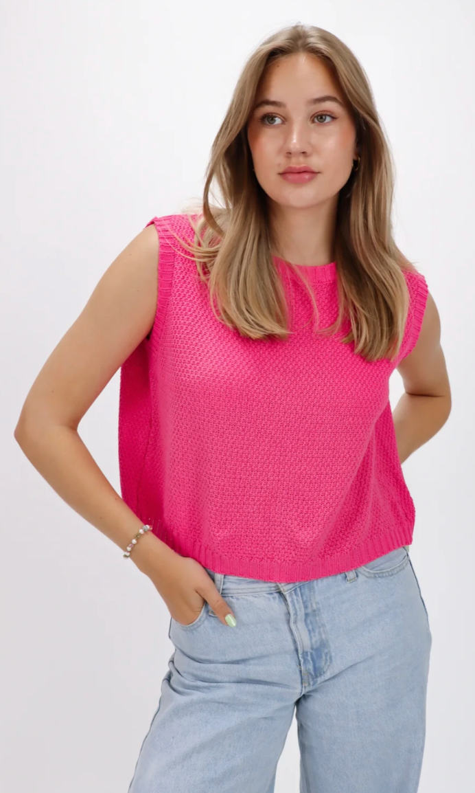 Ebony | Trendy Gebreide Top - Fashion Lab
