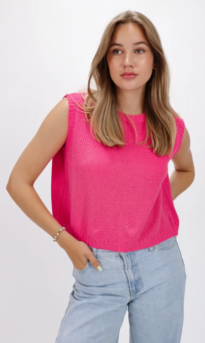Ebony | Trendy Gebreide Top - Fashion Lab