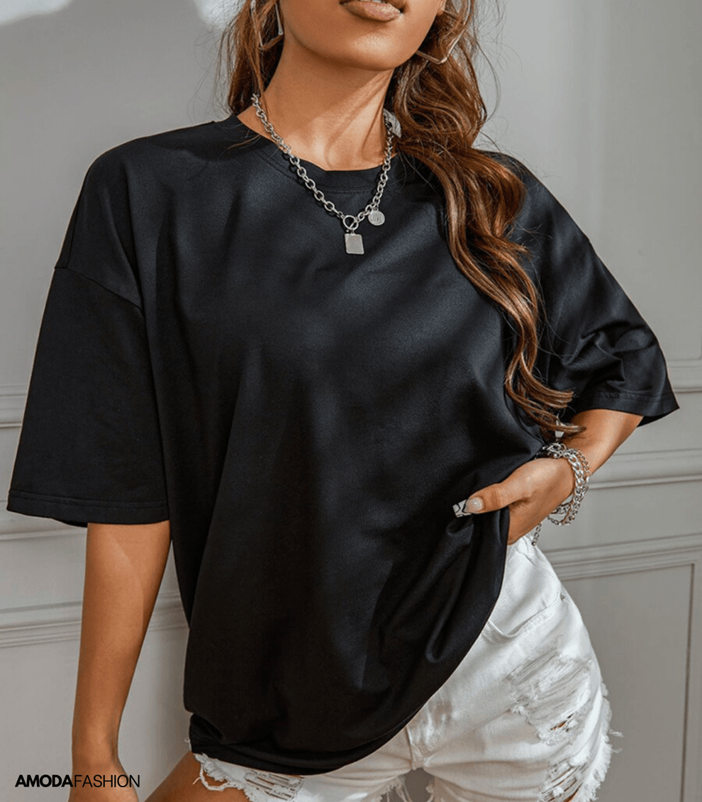 Edeline | Love Never Fails T-Shirt Met Rugprint - Fashion Lab
