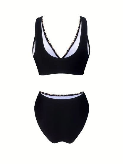 Bailee | Verfijnde Leopard Print Bikini Set - Fashion Lab
