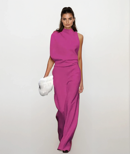Penelope | Chique One-Shoulder Jumpsuit