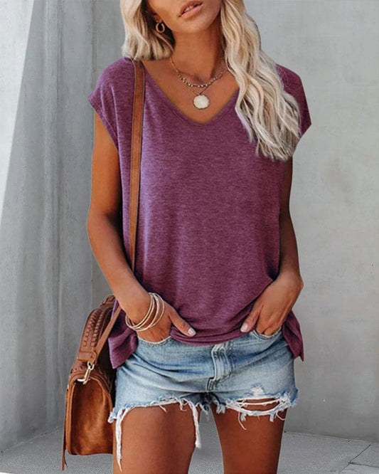 shirt voor dames – Emma | V-hals Shirt