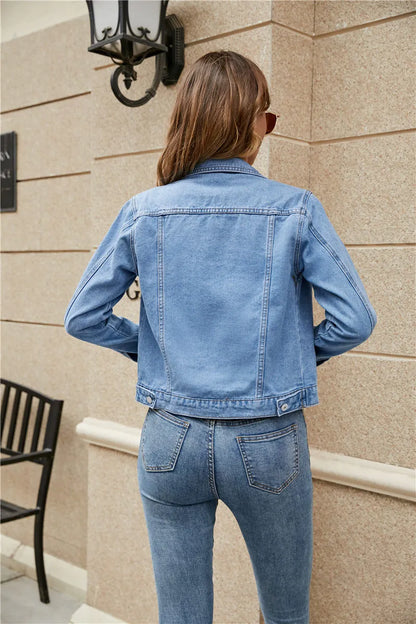 jas voor dames – Eva | Kort Denim Jasje