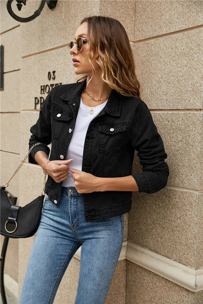 jas voor dames – Eva | Kort Denim Jasje