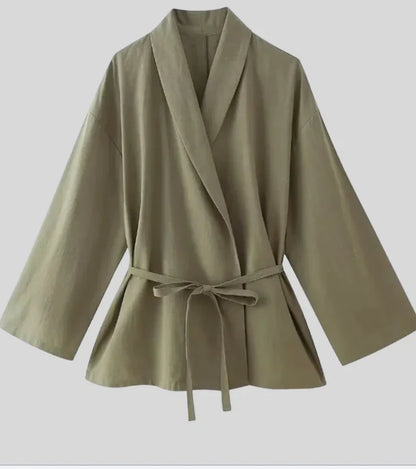 Sets voor dames – Fern | Tweedelige linnen set
