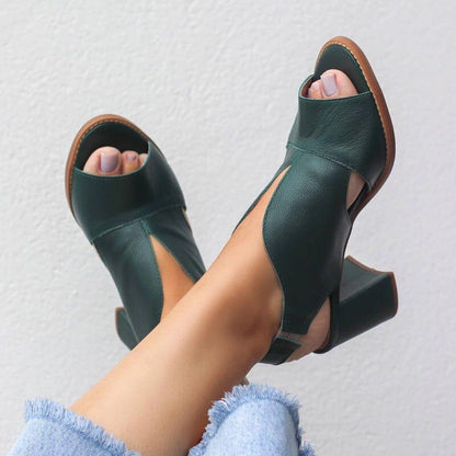 Gaylene | Lux Leather Leren Dames Sandalen - Fashion Lab