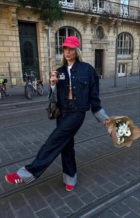 Gemma | Chique Denim Ensemble - Fashion Lab