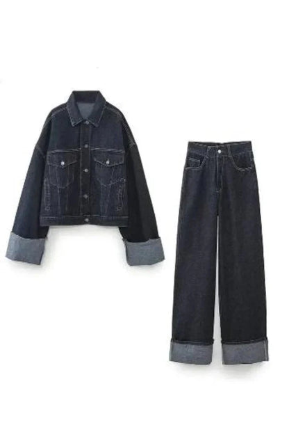 Gemma | Chique Denim Ensemble - Fashion Lab