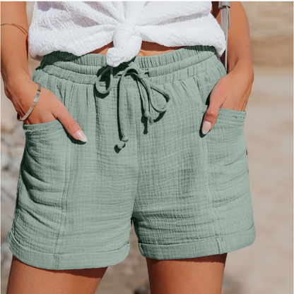 broek voor dames – Godiva | Katoenen Zomershort