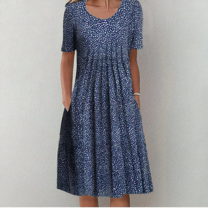 Jurk voor dames – Hallie | Elegante Katoenen Jurk