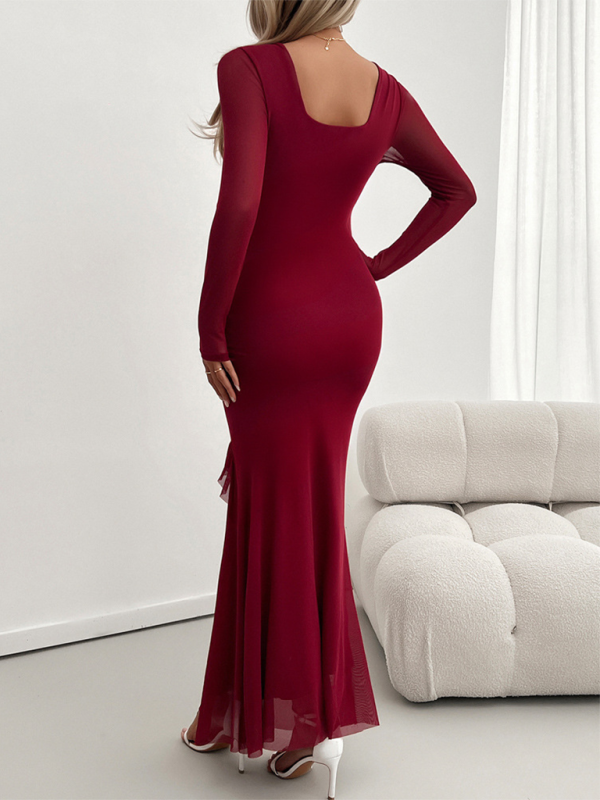 jurk voor dames – Helga | Asymmetrische Avondjurk