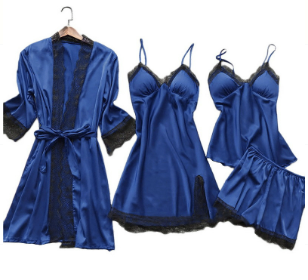 Set voor dames – Hesper | Satijnen Pyjama Set